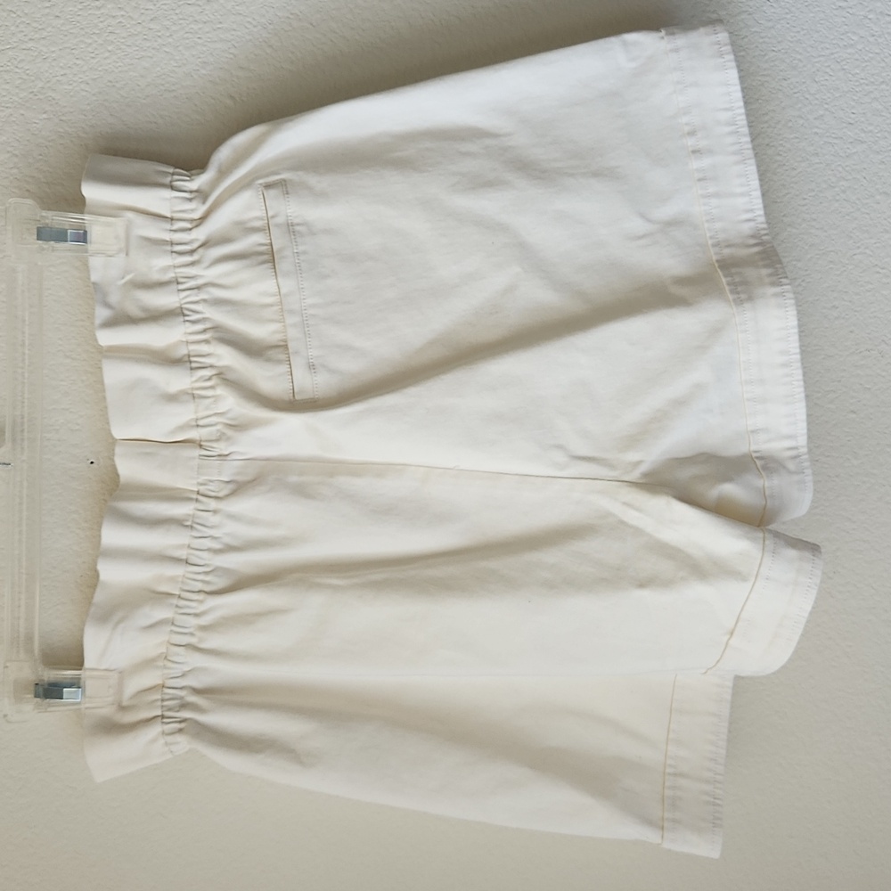 Solid & Striped Ashton Paperbag High Rise Shorts brulee white Sz S Pinup Girl - Picture 10 of 14
